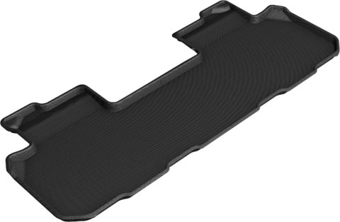 3D MAXpider 2018-2020 Chevrolet/Buick Traverse/Enclave Kagu 2nd Row Floormats - Black thumbnail 1
