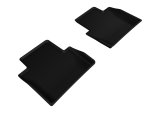3D MAXpider 2015-2017 Chrysler 200 Kagu 2nd Row Floormats - Black thumbnail 1