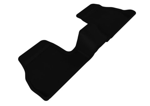 3D MAXpider 2012-2018 Ford Focus Kagu 2nd Row Floormats - Black thumbnail 8