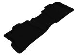 3D MAXpider 2006-2010 Ford Explorer Kagu 2nd Row Floormats - Black thumbnail 1