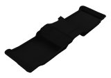 3D MAXpider 2011-2019 Ford Explorer Kagu 2nd Row Floormats - Black thumbnail 1