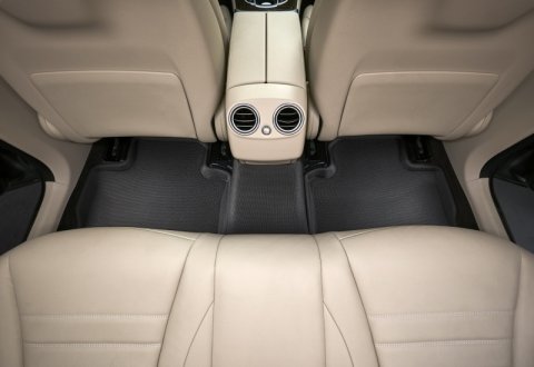 3D MAXpider 2017-2019 Genesis G90 Kagu 2nd Row Floormats - Black thumbnail 8