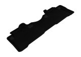 3D MAXpider 2009-2015 Honda Pilot Kagu 2nd Row Floormats - Black thumbnail 1