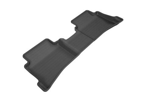3D MAXpider 2018-2020 Hyundai Accent Sedan Kagu 2nd Row Floormats - Black thumbnail 8
