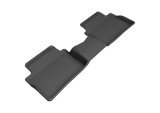 3D MAXpider 2019-2020 Hyundai Veloster Kagu 2nd Row Floormats - Black thumbnail 1