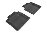 3D MAXpider 2011-2019 Infiniti Q70/M37 Kagu 2nd Row Floormats - Black thumbnail 1