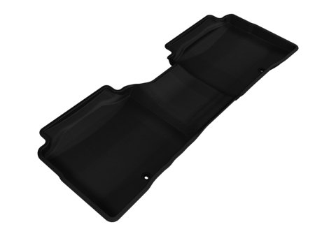 3D MAXpider 2011-2015 Kia Optima Kagu 2nd Row Floormats - Black thumbnail 1