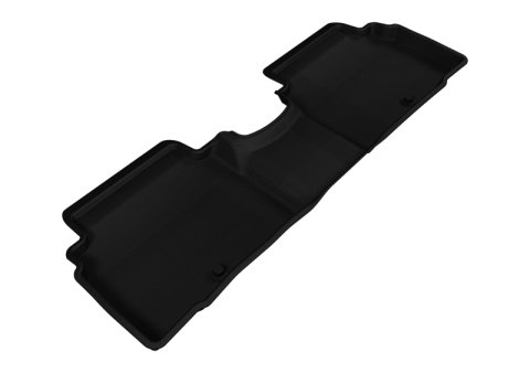 3D MAXpider 2011-2016 Kia Sportage Kagu 2nd Row Floormats - Black thumbnail 1