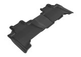 3D MAXpider 2010-2020 Lexus GX Kagu 2nd Row Floormats - Black thumbnail 1