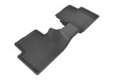3D MAXpider 2016-2019 Mazda CX-3 Kagu 2nd Row Floormats - Black thumbnail 1
