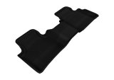 3D MAXpider 2009-2014 Nissan Maxima Kagu 2nd Row Floormats - Black thumbnail 1
