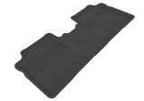 3D MAXpider 2010-2015 Toyota Prius Kagu 2nd Row Floormats - Black thumbnail 1