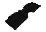 3D MAXpider 2005-2011 Toyota Tacoma Access Cab Kagu 2nd Row Floormats - Black thumbnail 1