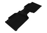 3D MAXpider 2012-2020 Toyota Tacoma Access Cab Kagu 2nd Row Floormats - Black thumbnail 1