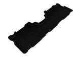 3D MAXpider 2012-2017 Toyota Prius V Kagu 2nd Row Floormats - Black thumbnail 1