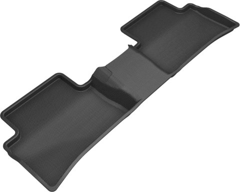 3D MAXpider 2019-2020 Toyota Corolla Hatchback Kagu 2nd Row Floormats - Black thumbnail 1