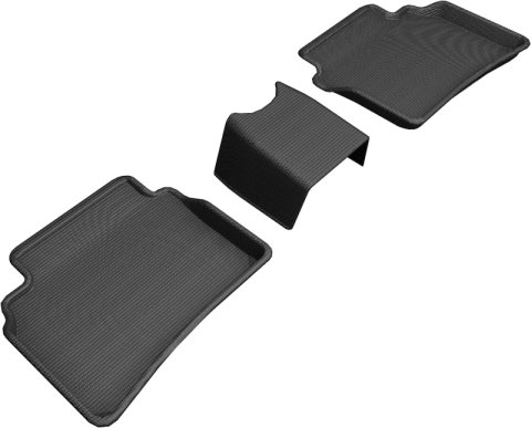 3D MAXpider 2018-2020 Buick Regal Kagu 2nd Row Floormats - Black thumbnail 1