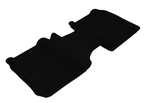 3D MAXpider 2009-2019 Ford Flex Kagu 2nd Row Floormats - Black thumbnail 1