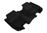 3D MAXpider 2015-2020 Honda Fit Kagu 2nd Row Floormats - Black thumbnail 1
