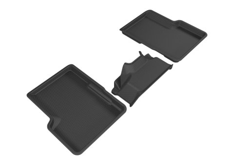 3D MAXpider 2015-2020 Jeep Renegade Kagu 2nd Row Floormats - Black thumbnail 1