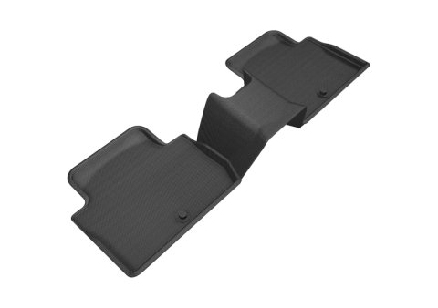 3D MAXpider 2018-2020 Kia Stinger Kagu 2nd Row Floormats - Black thumbnail 1