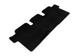 3D MAXpider 2013-2020 Nissan/Infiniti Pathfinder/QX60/JX Kagu 2nd Row Floormats - Black thumbnail 1