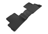 3D MAXpider 2017-2019 Nissan Rogue Sport Kagu 2nd Row Floormats - Black thumbnail 1