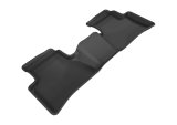 3D MAXpider 2018-2019 Toyota C-HR Kagu 2nd Row Floormats - Black thumbnail 1