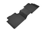 3D MAXpider 2018-2020 Toyota Camry Kagu 2nd Row Floormats - Black thumbnail 1