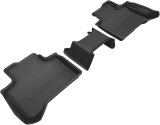 3D MAXpider 2018-2020 BMW X3 (G01)/X4 (G02) Kagu 2nd Row Floormats - Black thumbnail 1