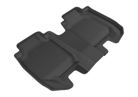 3D MAXpider 2016-2020 Honda Hr-V Kagu 2nd Row Floormats - Black thumbnail 1