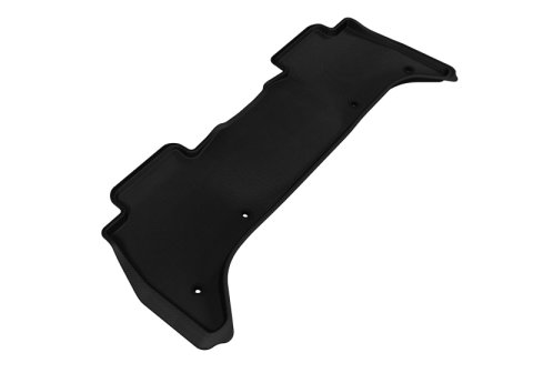 3D MAXpider 2013-2020 Land Rover Range Rover Kagu 2nd Row Floormats - Black thumbnail 1