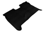 3D MAXpider 2004-2015 Nissan Titan Crew Cab Kagu 2nd Row Floormats - Black thumbnail 1