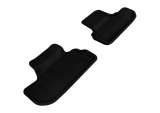 3D MAXpider 2008-2010 Dodge Challenger Kagu 2nd Row Floormats - Black thumbnail 1