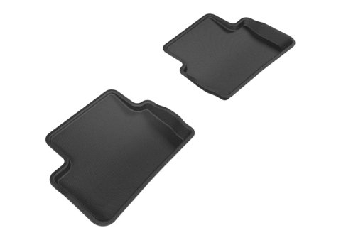3D MAXpider 20152019 Mercedes-Benz CLA-Class/GLA-Class X177/X156 Kagu 2nd Row Floormats - Black thumbnail 9