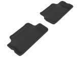 3D MAXpider 2007-2013 Mini Cooper Hardtop Kagu 2nd Row Floormats - Black thumbnail 1
