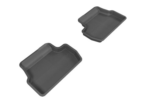 3D MAXpider 2014-2019 Mini Hardtop 2-Door Kagu 2nd Row Floormats - Black thumbnail 1