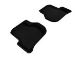 3D MAXpider 2005-2010 Volkswagen Jetta/Golf Kagu 2nd Row Floormats - Black thumbnail 1