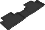 3D MAXpider 2020 Kia Telluride Kagu 2nd Row Floormats - Black thumbnail 1
