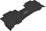 3D MAXpider 2018-2020 Lincoln/Ford Navigator/Expedition Kagu 2nd Row Floormats - Black thumbnail 9
