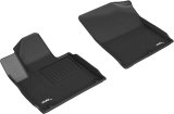 3D MAXpider 2021 Kia Sorento Kagu 1st Row Floormats - Black thumbnail 1