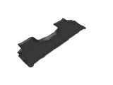 3D MAXpider 2021 Chevrolet Tahoe / Suburban / GMC Yukon / Yukon XL Kagu 2nd Row Floormats - Black thumbnail 1