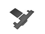 3D MAXpider 2021 Chevrolet Tahoe / GMC Yukon 7-Seats Kagu 3rd Row Floormats - Black thumbnail 1