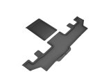 3D MAXpider 2021 GMC Yukon XL 7-Seat / Chevrolet Suburban 7-Seat Kagu 3rd Row Floormats - Black thumbnail 1