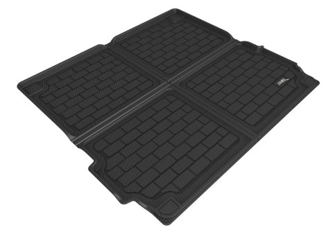 3D MAXpider 19-21 BMW X5 (G05) Behind 2nd Row with Cargo Net Kagu Cross Fold Cargo Liner - Black thumbnail 1