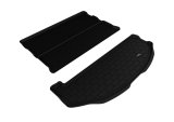 3D MAXpider 13-18 Hyundai Santa Fe 6 & 7 Seats Behind 2nd Row Stowable Kagu Cargo Liner - Black thumbnail 1