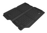 3D MAXpider 18-21 Jeep Wrangler Unlimited JL w/ Sub/Flat Load Floor Kagu Cargo Liner - Black thumbnail 1