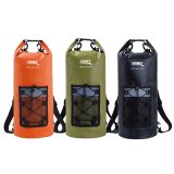 3D MAXpider Roll-Top Dry Bag Backpack - Black thumbnail 4