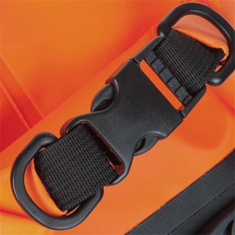 3D MAXpider Roll-Top Dry Bag Backpack - Orange thumbnail 3