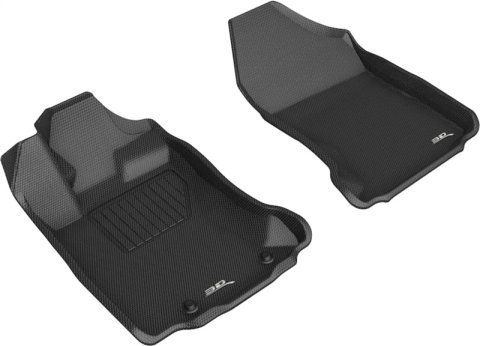 3D MAXpider 20-21 Subaru Legacy/Outback Kagu 1st Row Floormat - Black thumbnail 1